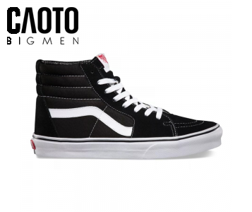 Giày Sneaker Cổ Cao Vans Big Size Sk8-HI Đen Chính Hãng