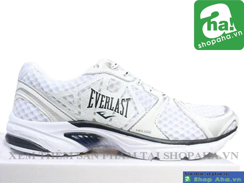Giày Thể Thao Everlast Trắng Đen ECB01