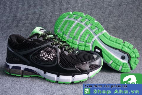 BIG SIZE SHOES 44 45 46 EVERLAST USA TRAINING BLACK GREEN HTR05