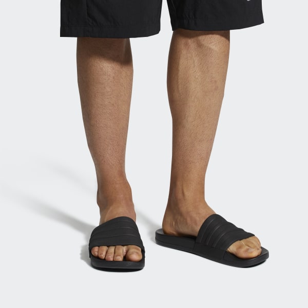 adilette Cloudfoam Plus Mono Slides Core Black / Core Black / Core Black S82137