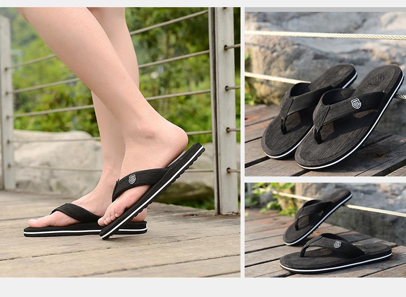 Dép Kẹp Đen XMI Size Lớn