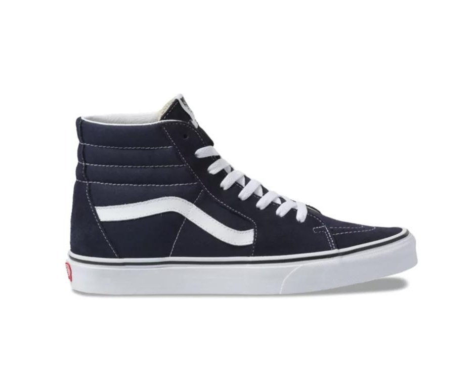 Giày Sneaker Cổ Cao Vans Big Size Sk8-HI Đen Viền Trắng