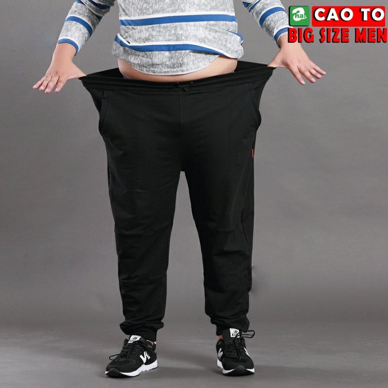 Quần Jogger vải nỉ big size men