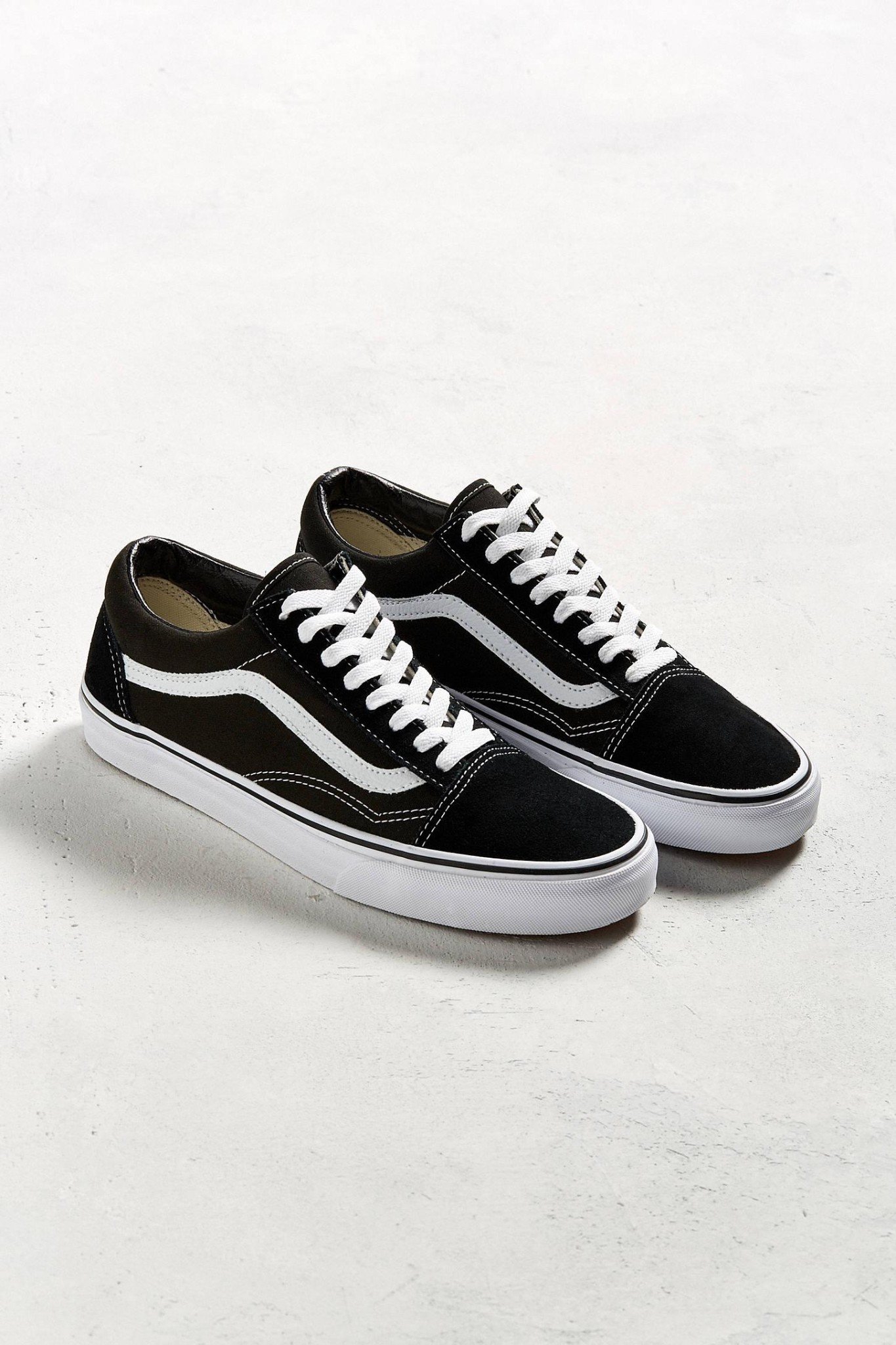 Giày Sneaker Vans Big Size Old Skool Đen Viền Trắng